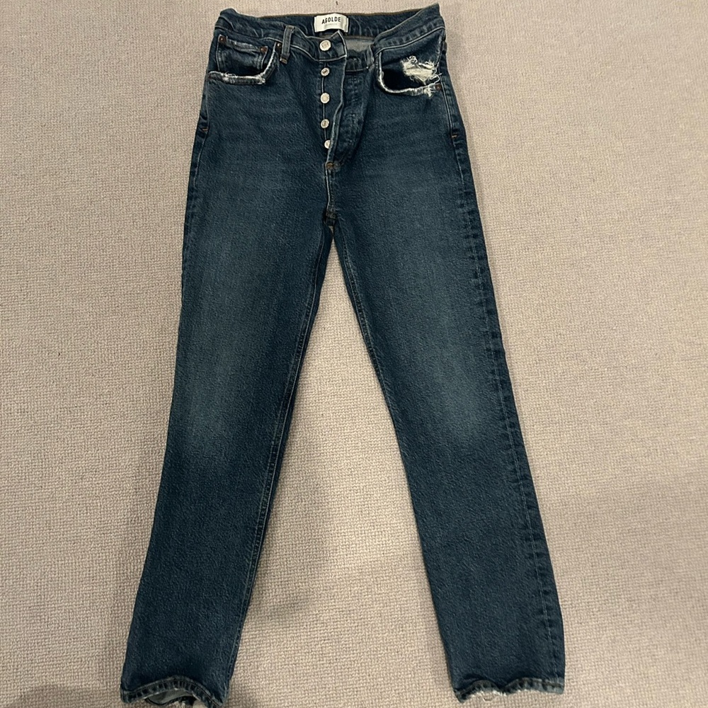 Agolde Riley Jeans - size 27 - like new!